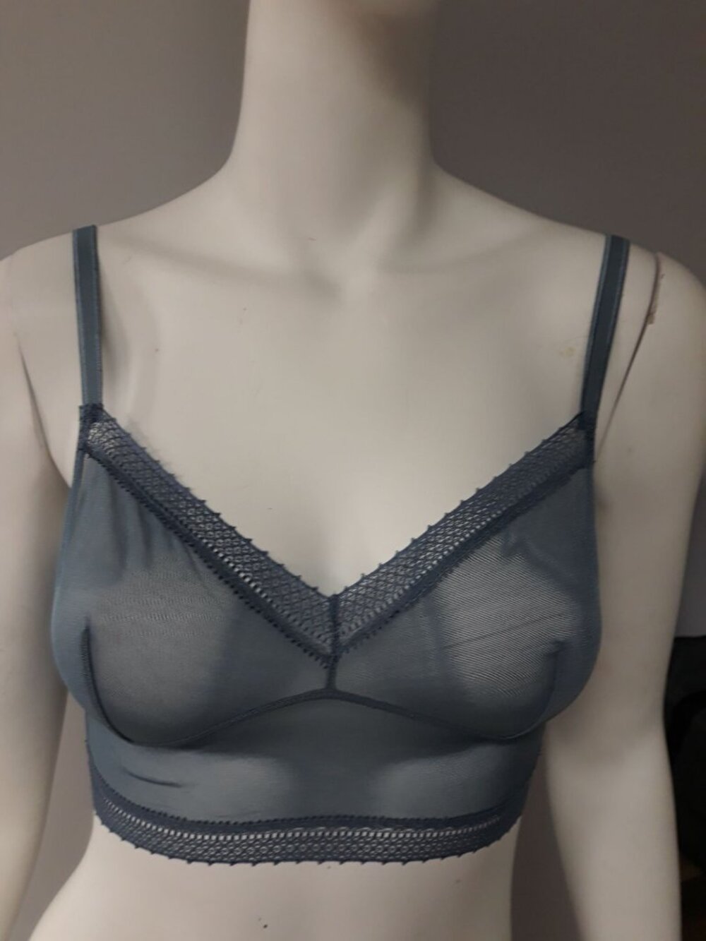 Samantha Chang Blue Bra Size M NEW WITHOUT TAGS!